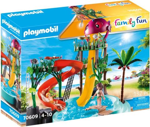 Playmobil Aqua Park With Water Slides   / Playmobil   